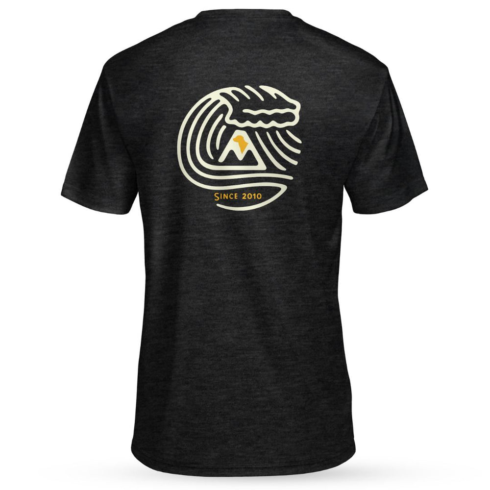 Adult Molly's Short Sleeve Tide Shirt - Vintage Black