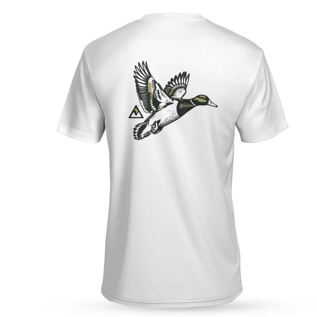 Men's Molly's Place Short Sleeve Single Reed Shirt - Heather White
