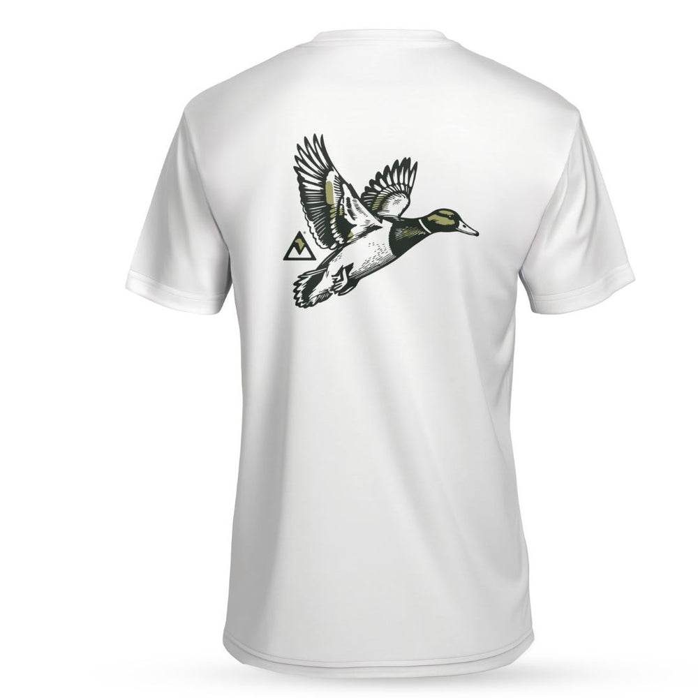 Men's Molly's Place Short Sleeve Single Reed Shirt - Heather White