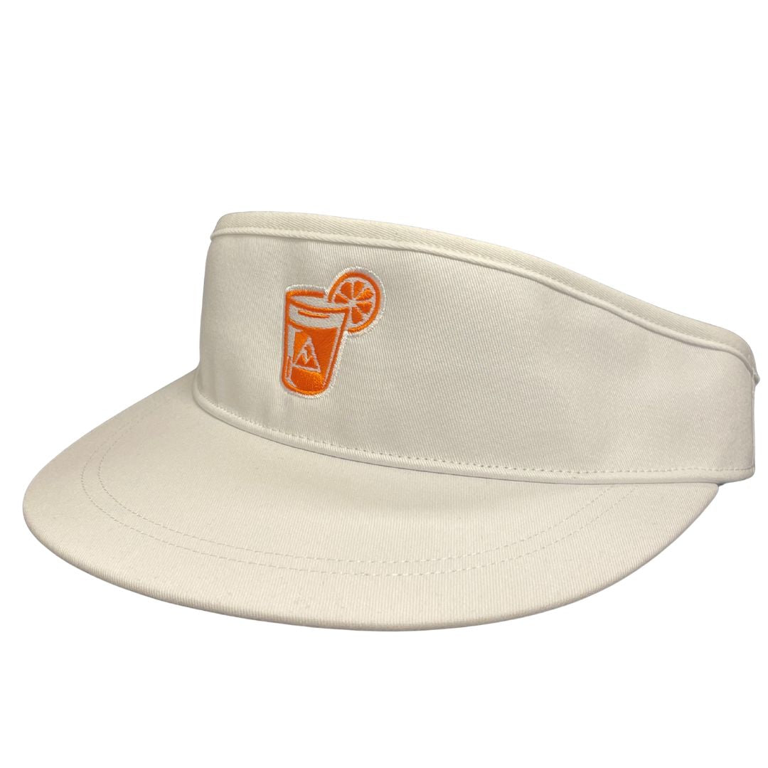 Adult Molly's Orange Crush Embroidered Visor