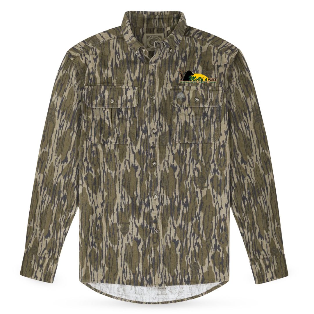 Adult Molly's Original Bottomland Long Sleeve Shammy Shirt - Original Bottomland