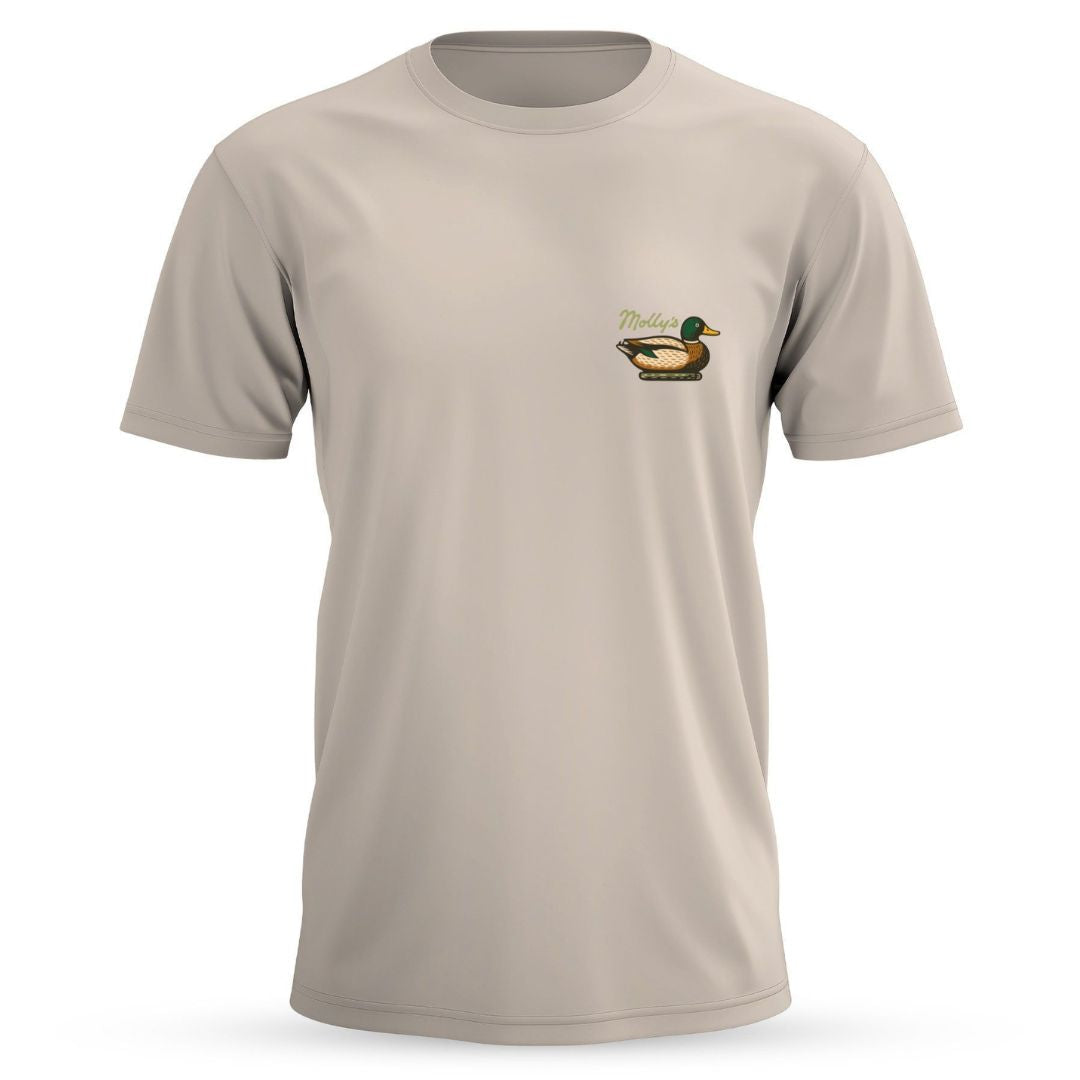 Adult Molly's Atlantic Decoy Short Sleeve Tee - Sand