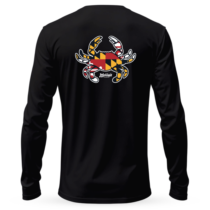 Maryland Crab Long Sleeve Shirt