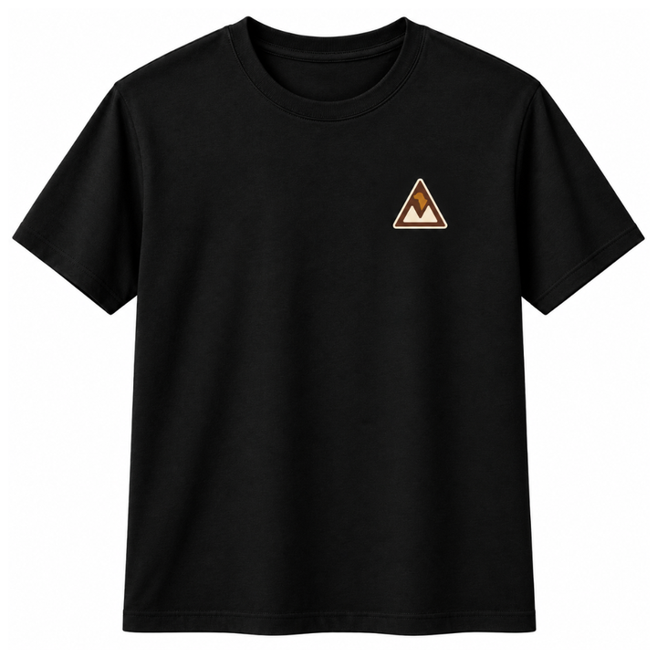 Fan Feather Short Sleeve Shirt