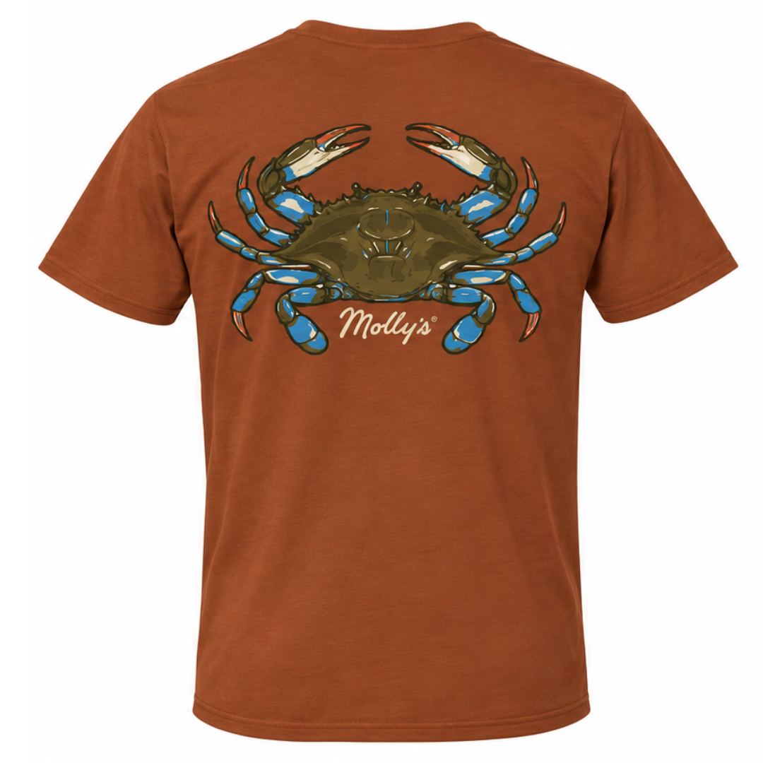 Blue Crab Short Sleeve Tee