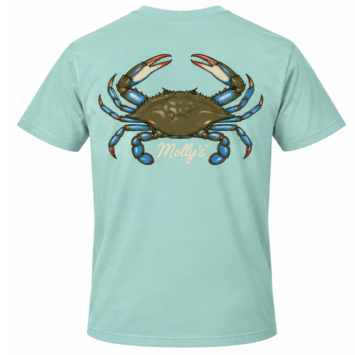 Blue Crab Short Sleeve Tee
