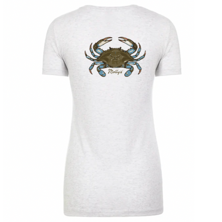 Blue Crab Short Sleeve Tee Shirt
