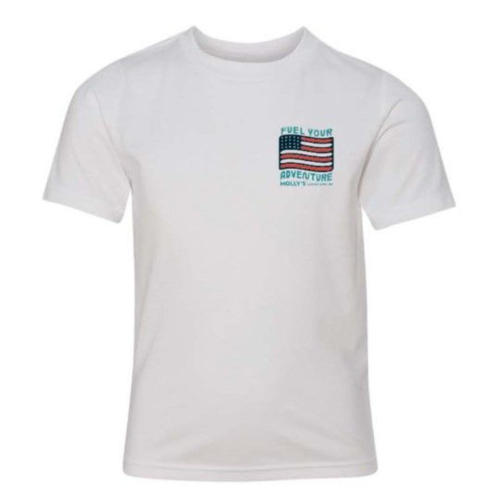 Illustrated Patriot Truck Short Sleeve Tee -Youth