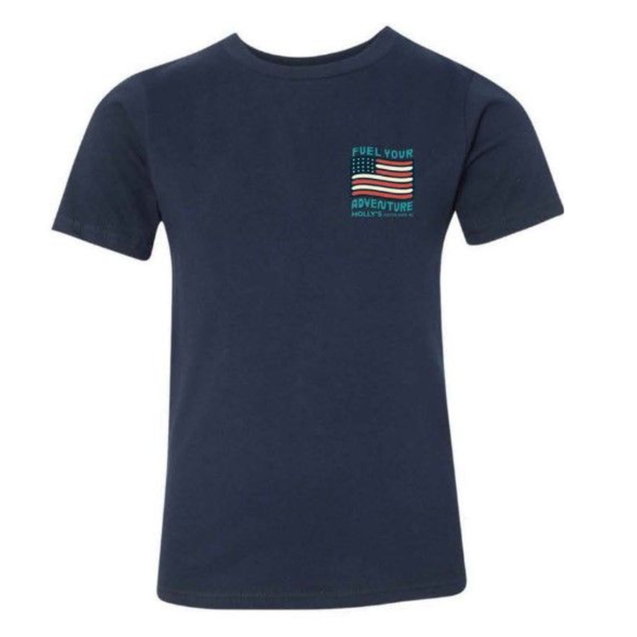 Illustrated Patriot Truck Short Sleeve Tee -Youth